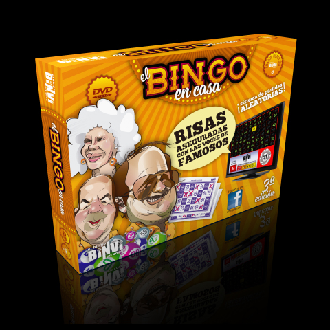 Cartones bingo 36u paquete - Distribuciones Cimadevilla